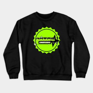 VOICE ACTIVATED - RETRO 80S -  NEON DISCOUNT STICKER STYLE Crewneck Sweatshirt